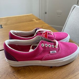 NWT Vans Pink and Purple Lace Up Sneakers